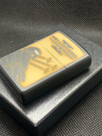 Helldivers 2 Engraved Lighter- Black